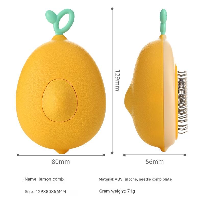 Pet Hair Remover Fruit-shaped Cat Dog Comb Pet Products