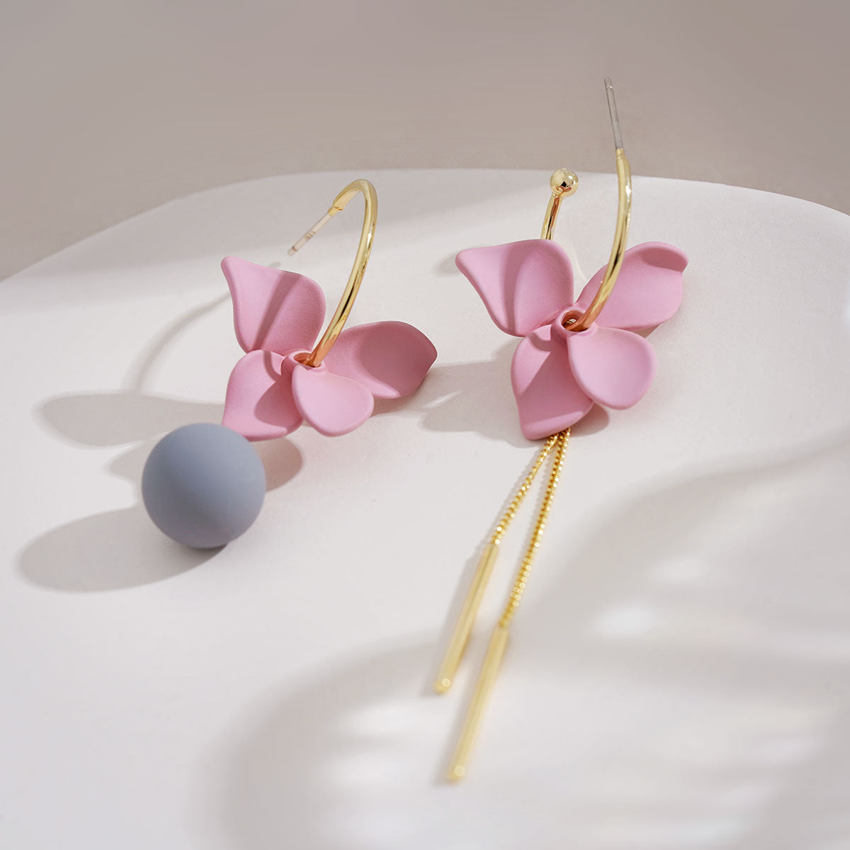 Lily Flower Fairy Long Earrings