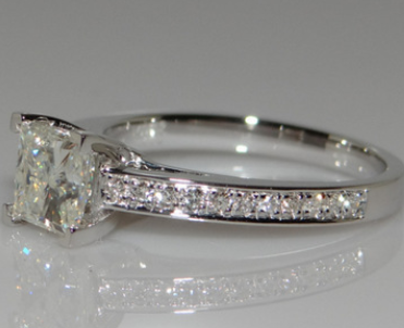 Fashion Square Diamond Ring