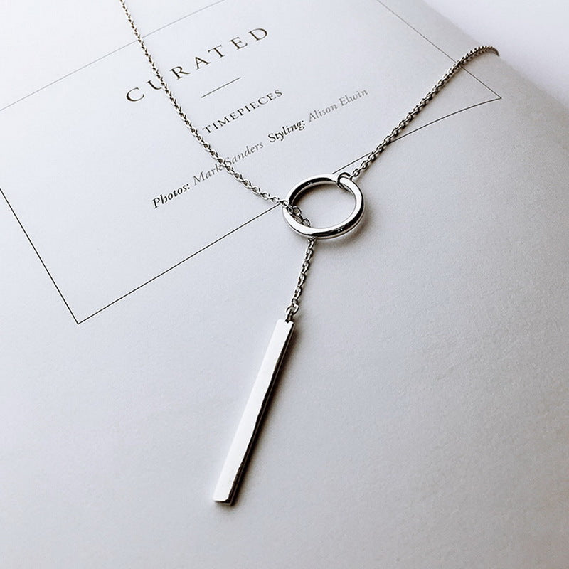 (Multiplicate styles in)Simple Temperament Metal Clavicle Chain Necklace