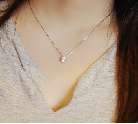 (Multiplicate styles in)Simple Temperament Metal Clavicle Chain Necklace