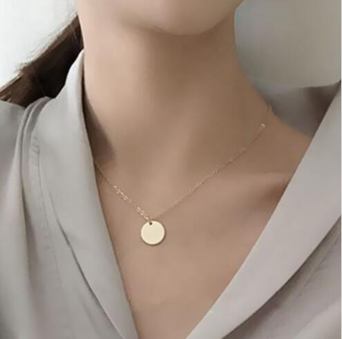 (Multiplicate styles in)Simple Temperament Metal Clavicle Chain Necklace