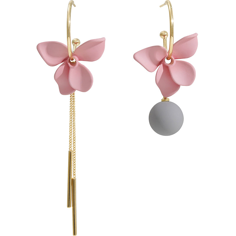 Lily Flower Fairy Long Earrings